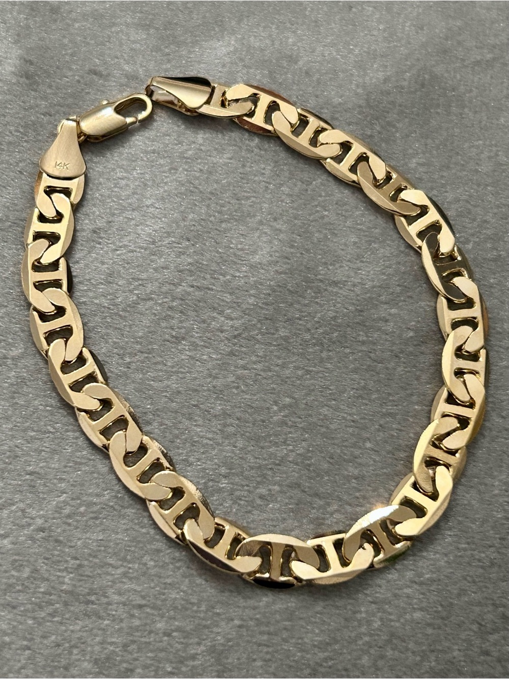 ✨ Stunning 14k Gold Filled Gucci Mariner Link Bracelet ✨